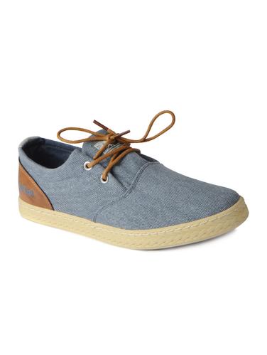 grey Canvas lace up sneakers - 15616072 - Very Small Image - 1