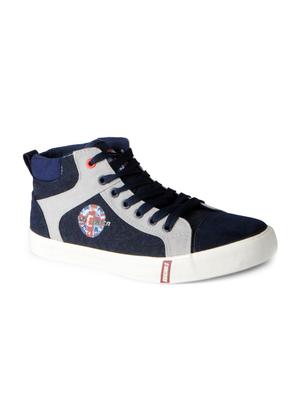 blue Canvas lace up sneakers - 15616078 - Standard Image - 1