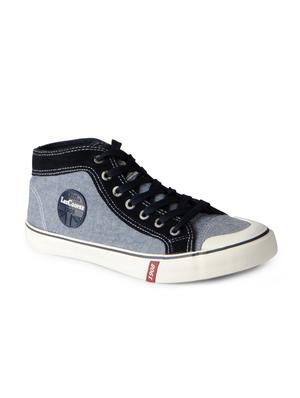 blue Canvas lace up sneakers - 15616081 - Standard Image - 1