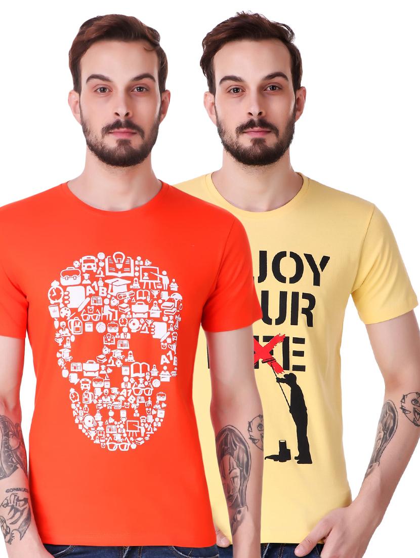 multi cotton combos tshirt - 15616124 - Zoom Image - 1
