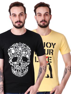 multi cotton combos tshirt - 15616125 - Standard Image - 1