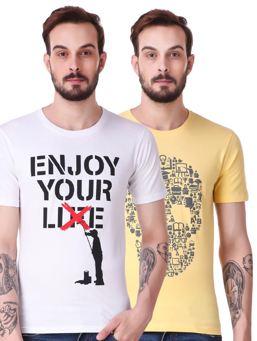 multi cotton combos tshirt - 15616126 - Zoom Image - 1