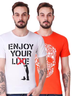 multi cotton combos tshirt - 15616128 - Standard Image - 1