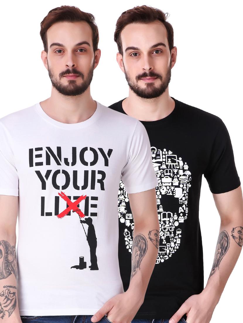 multi cotton combos tshirt - 15616129 - Zoom Image - 1
