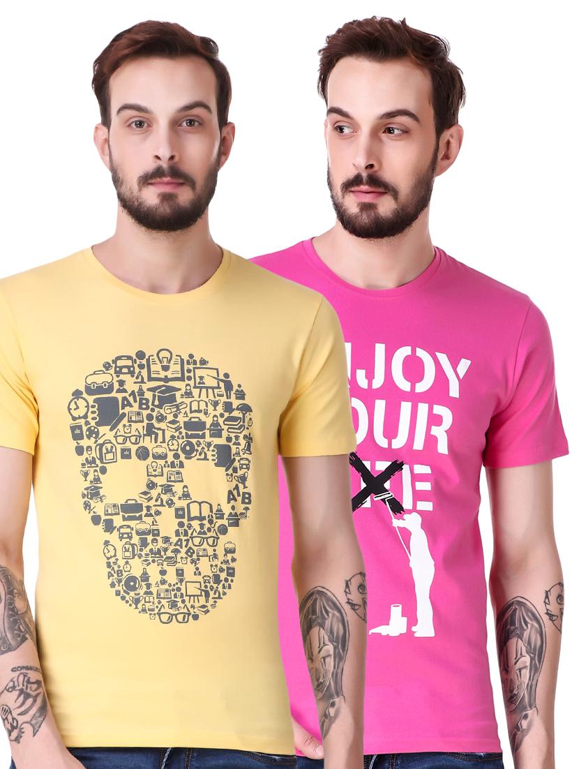 multi cotton combos tshirt - 15616130 - Zoom Image - 1