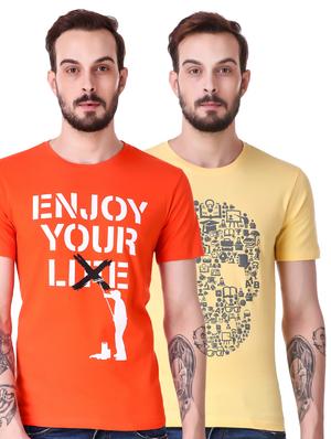 multi cotton combos tshirt - 15616134 - Standard Image - 1