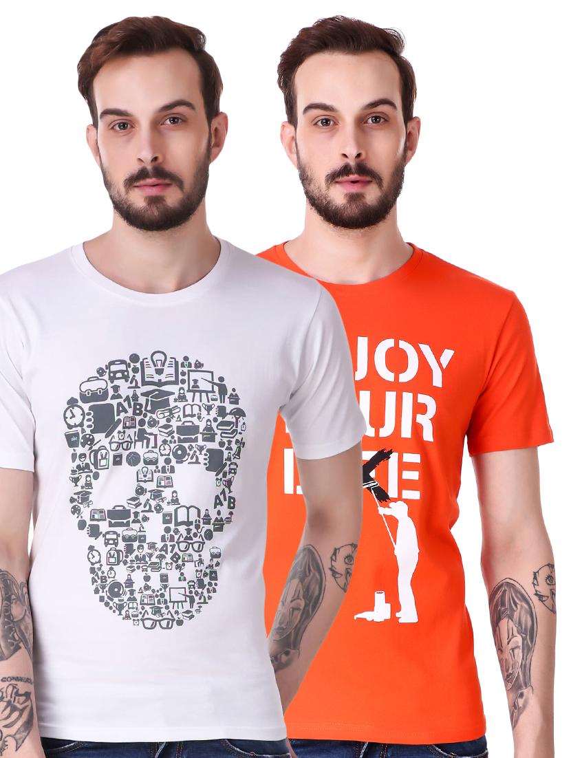 multi cotton combos tshirt - 15616135 - Zoom Image - 1