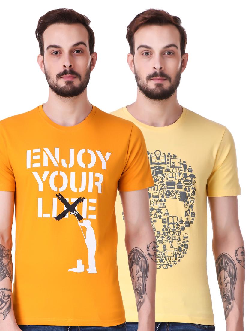 multi cotton combos tshirt - 15616138 - Zoom Image - 1