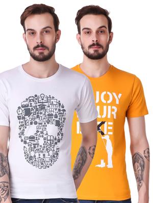 multi cotton combos tshirt - 15616139 - Standard Image - 1
