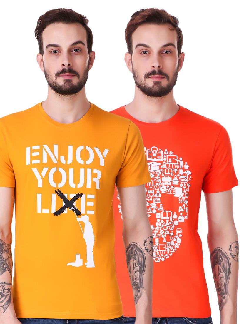 multi cotton combos tshirt - 15616140 - Zoom Image - 1