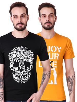 multi cotton combos tshirt - 15616141 - Standard Image - 1