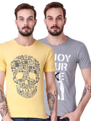 multi cotton combos tshirt - 15616142 - Standard Image - 1