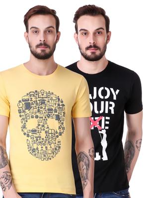 multi cotton combos tshirt - 15616146 - Standard Image - 1