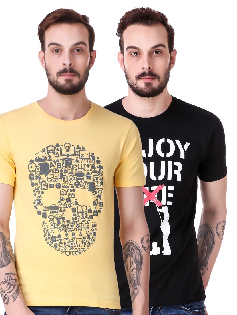 multi cotton combos tshirt - 15616146 - Zoom Image - 1