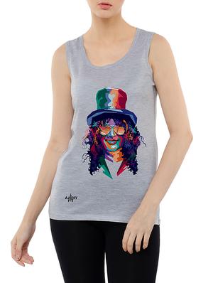 graphic print tank tee - 15616352 - Standard Image - 1