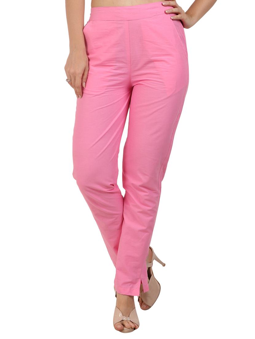 high waist flat front trouser - 15616425 - Zoom Image - 1