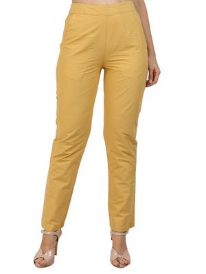 high waist flat front trouser - 15616426 - Standard Image - 1