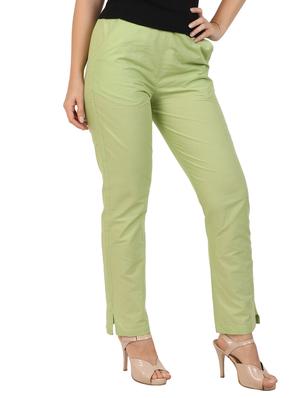 high waist flat front trouser - 15616431 - Standard Image - 1