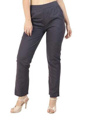 high waist flat front trouser - 15616436 - Standard Image - 1