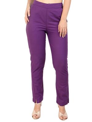 high waist flat front trouser - 15616439 - Standard Image - 1