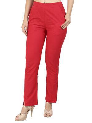 high waist flat front trouser - 15616440 - Standard Image - 1