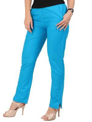 high waist flat front trouser - 15616442 - Standard Image - 1
