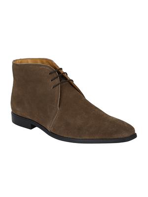 brown Suede low ankle boots - 15616459 - Standard Image - 1