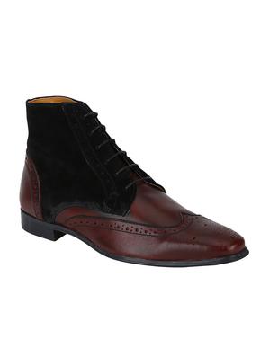 brown Leather low ankle boots - 15616462 - Standard Image - 1