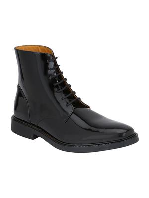 black Patent Leather high ankle boots - 15616507 - Standard Image - 1