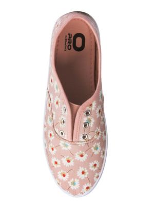 beige lace-up sneakers - 15616622 - Standard Image - 4