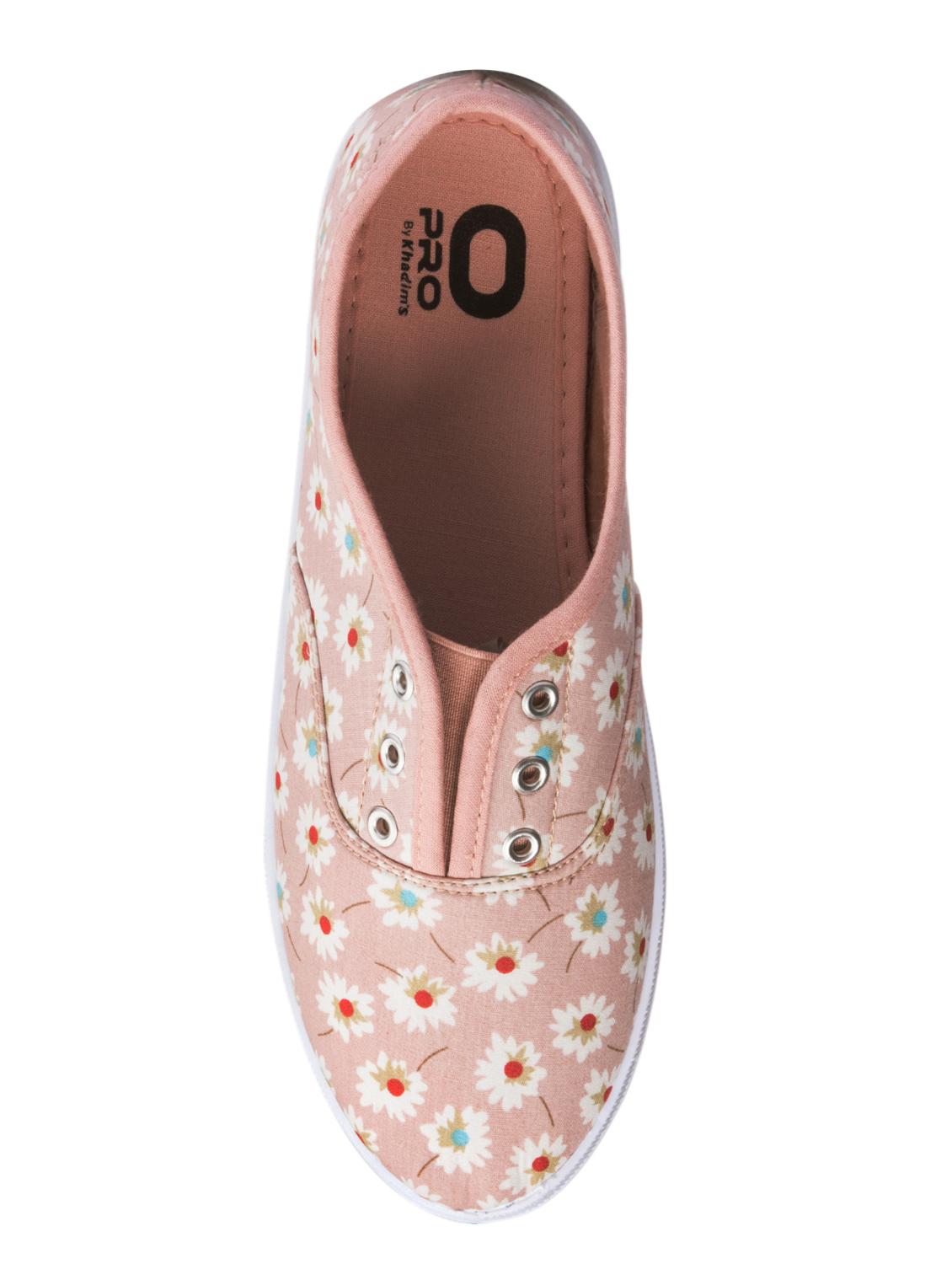 beige lace-up sneakers - 15616622 - Zoom Image - 4