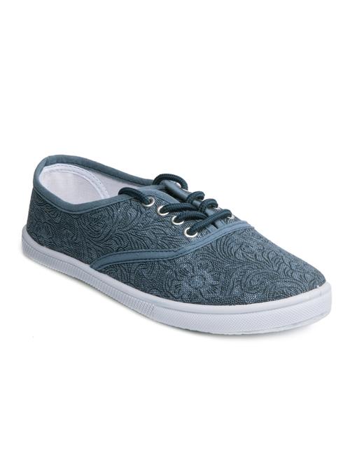 blue lace-up sneakers - 15616626 - Standard Image - 1