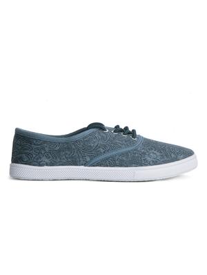 blue lace-up sneakers - 15616626 - Standard Image - 2