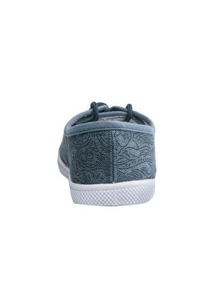 blue lace-up sneakers - 15616626 - Standard Image - 3