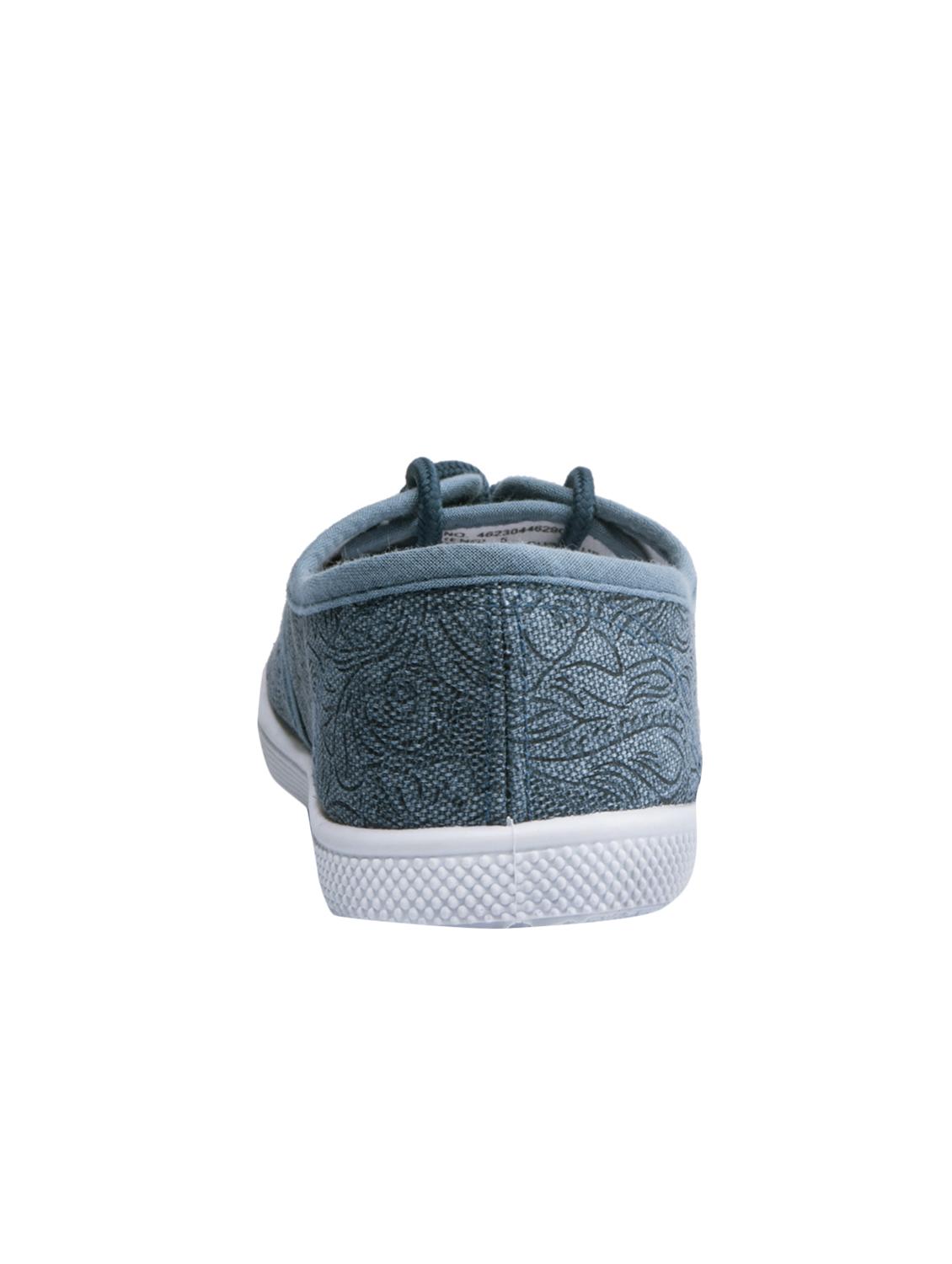 blue lace-up sneakers - 15616626 - Zoom Image - 3