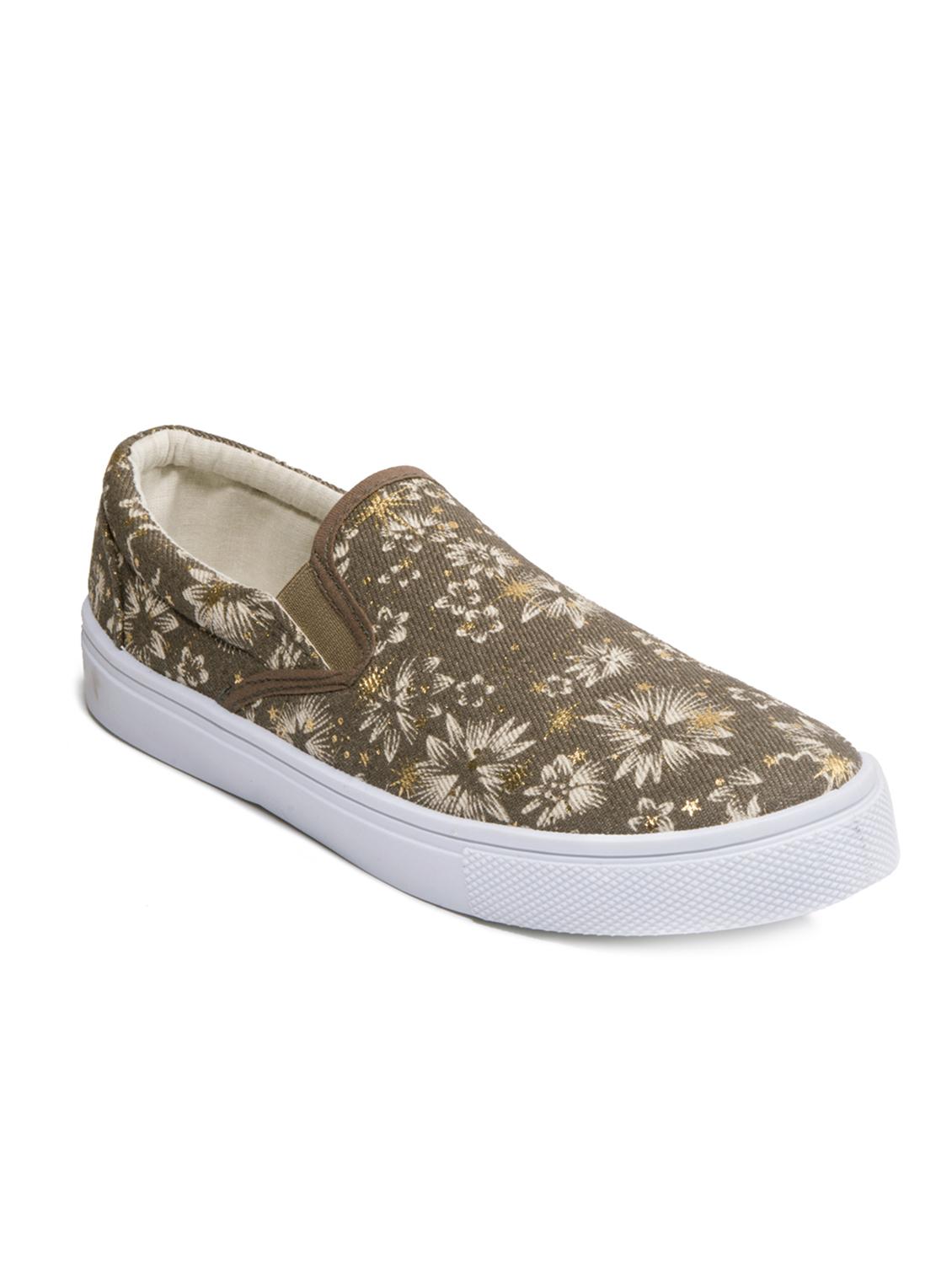 brown plimsolls casual shoes - 15616628 - Zoom Image - 1