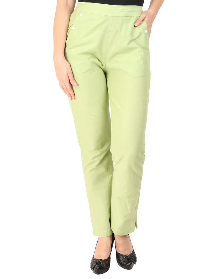 high waist flat front trouser - 15616737 - Zoom Image - 1