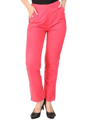 high waist flat front trouser - 15616751 - Standard Image - 1