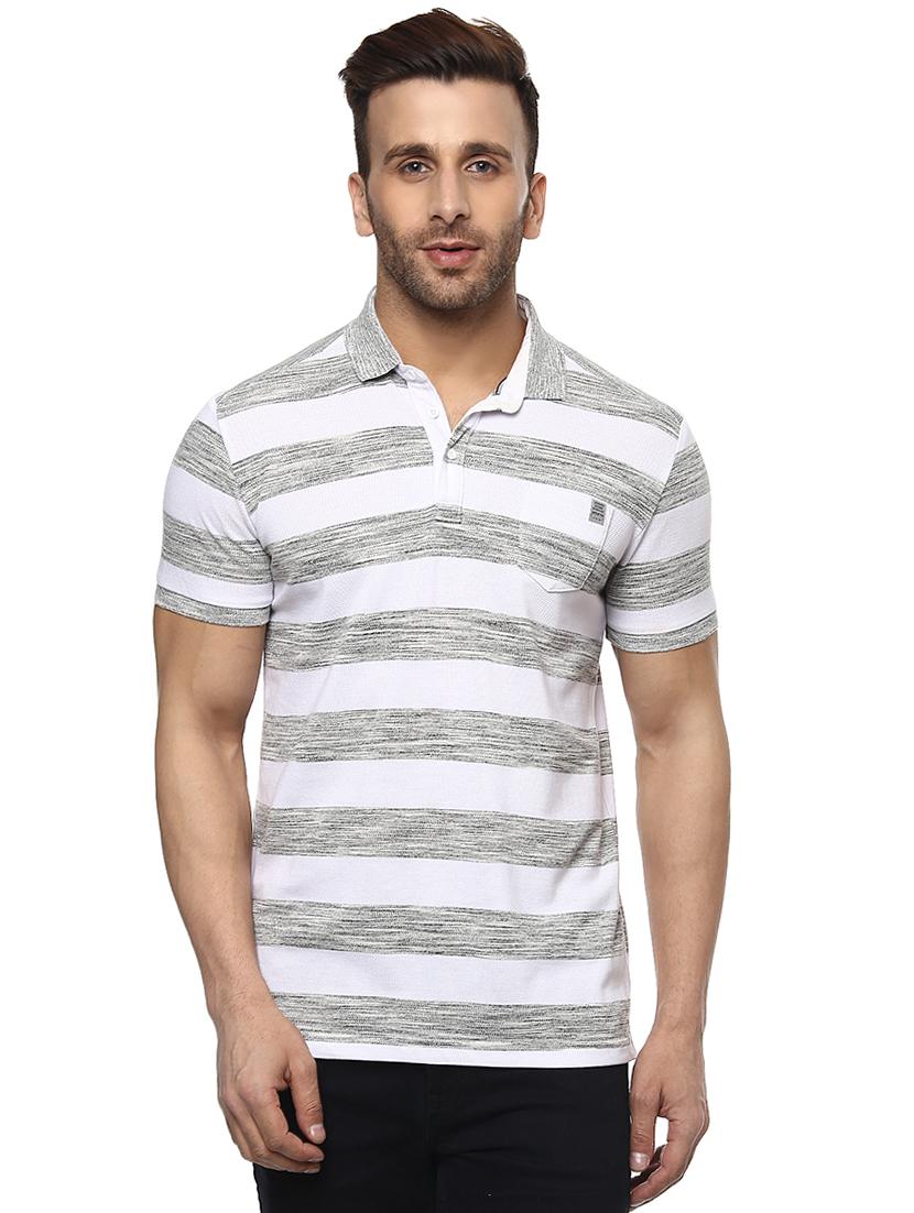 grey cotton pocket t-shirt - 15619671 - Zoom Image - 1