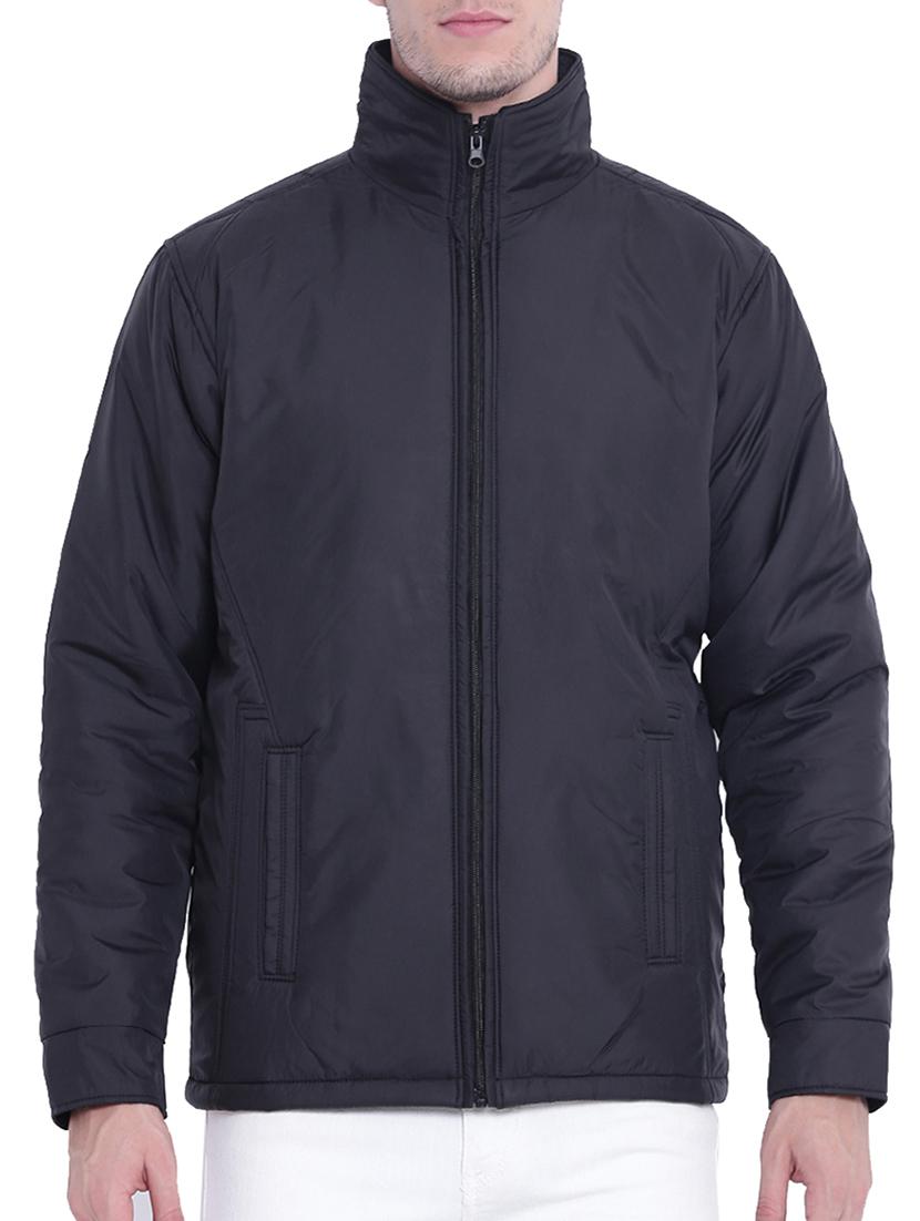 black nylon casual jacket - 15619875 - Zoom Image - 1