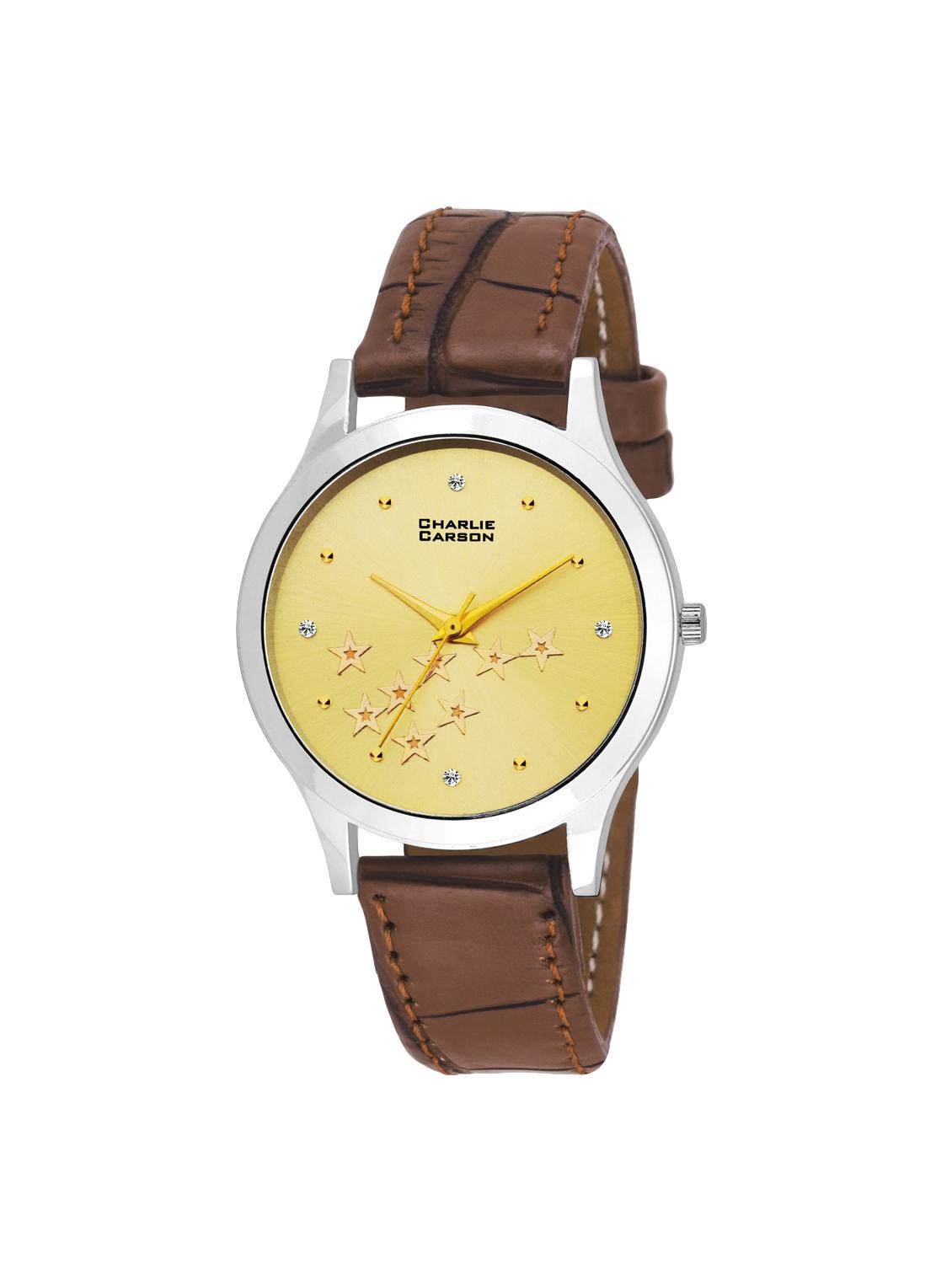 Round dial analog Watch- CC194G - 15620158 - Zoom Image - 1