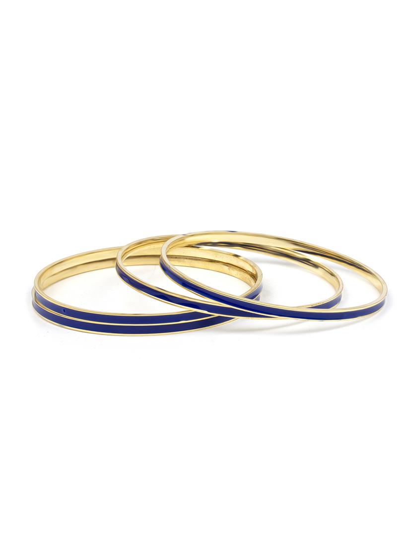 blue brass bangle - 15620451 - Zoom Image - 1