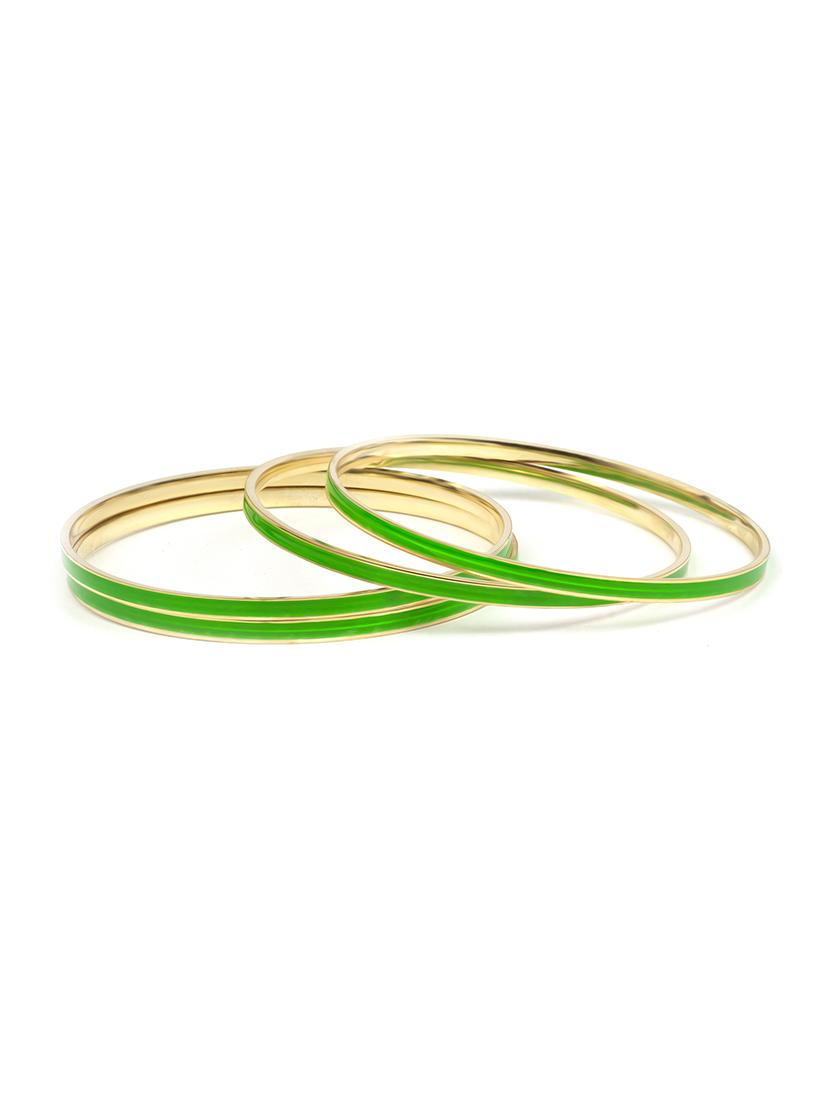green brass bangle - 15620453 - Zoom Image - 1