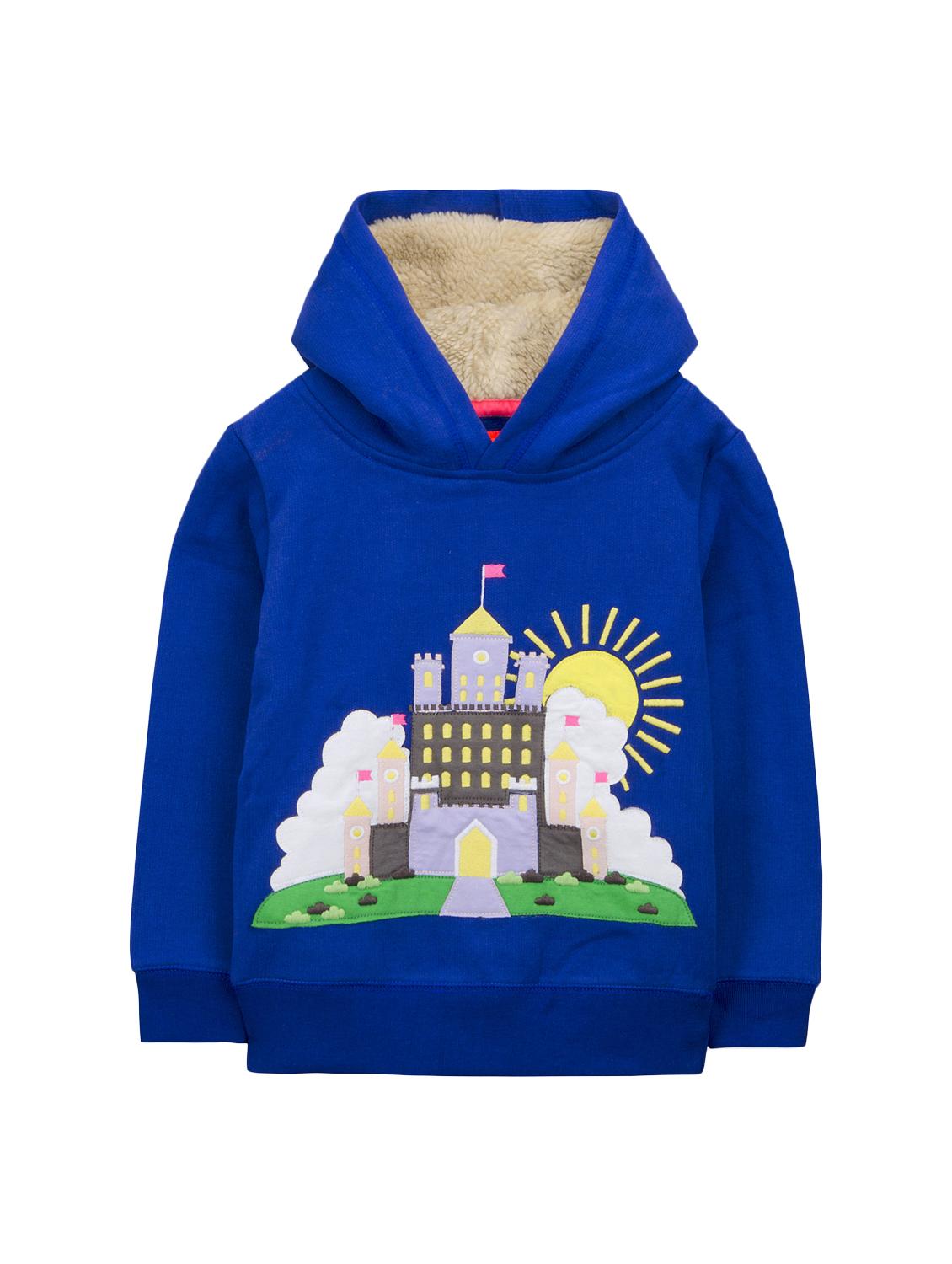blue fleece sweatshirt - 15620473 - Zoom Image - 1
