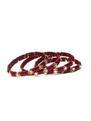red brass bangle - 15620513 - Standard Image - 1