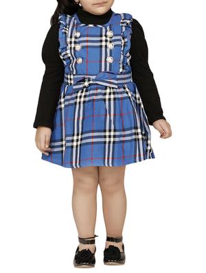 blue cotton frock - 15620594 - Standard Image - 1