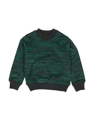 green cotton sweatshirt - 15620626 - Standard Image - 1