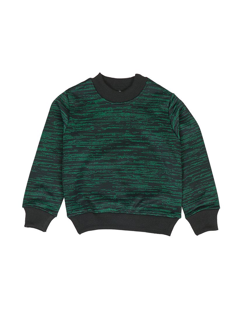 green cotton sweatshirt - 15620626 - Zoom Image - 1