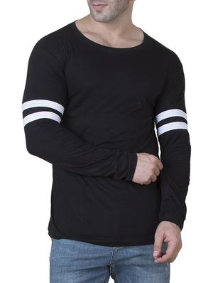 black cotton t-shirt - 15620667 - Standard Image - 1