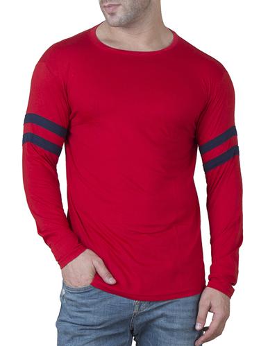 red cotton t-shirt - 15620668 - Very Small Image - 1